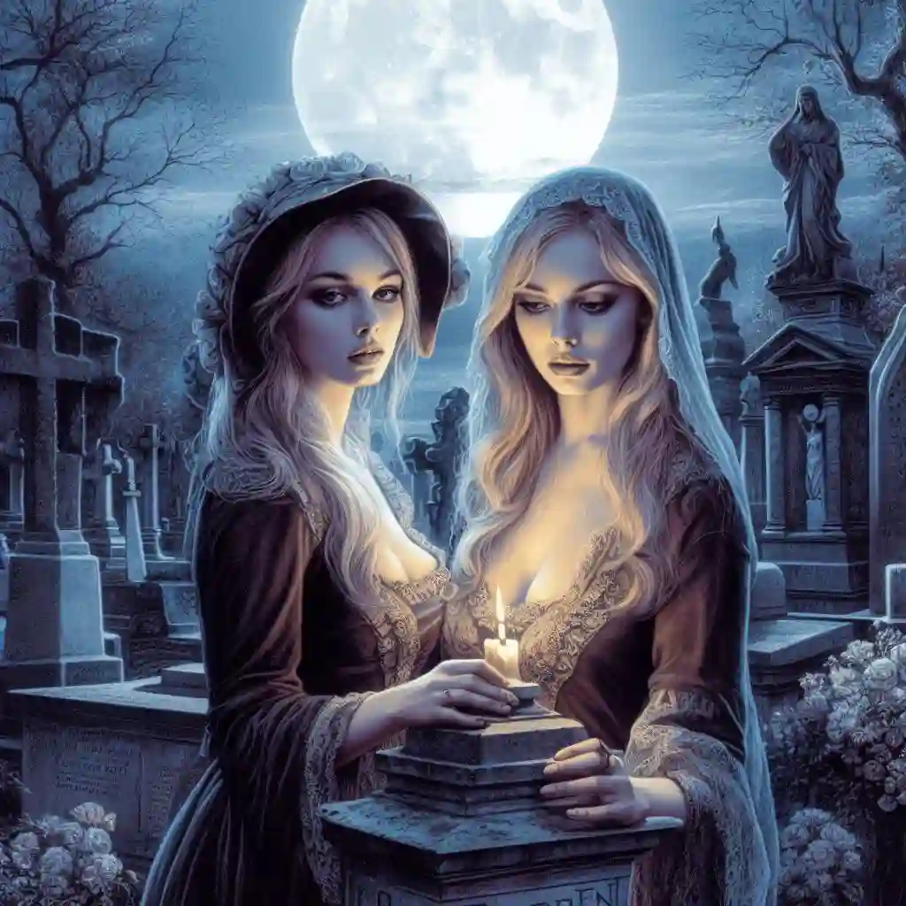 Ведьмы на кладбище
